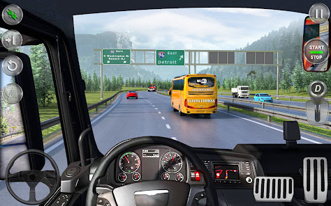 American Bus Driving Simulator  screenshots 3