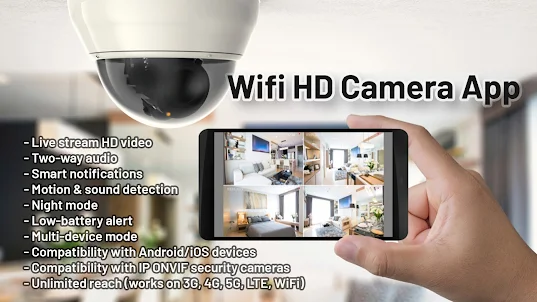 Wifi HD Camera Pro App