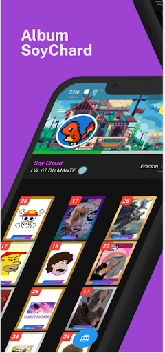 Android application SoyChard - Album de Cartas screenshort