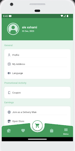 Jeebo Delivery Screen 2