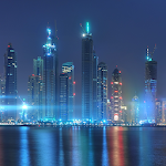 Cover Image of Download Dubai Night Live Wallpaper  APK