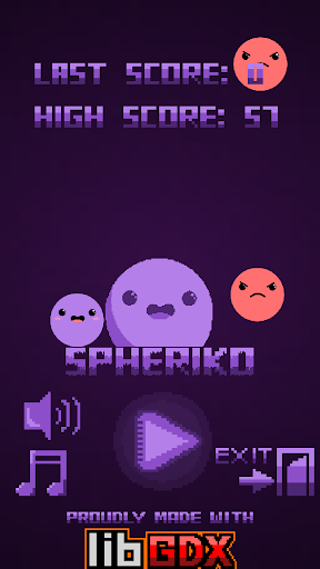 Android application Spheriko screenshort