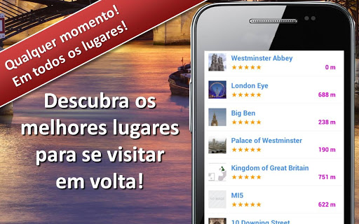 Visualização do aplicativo