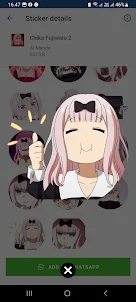 Weaboo Girl anime stickers