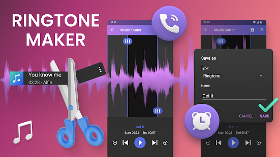 Music Cutter - Ringtone maker Capture d'écran