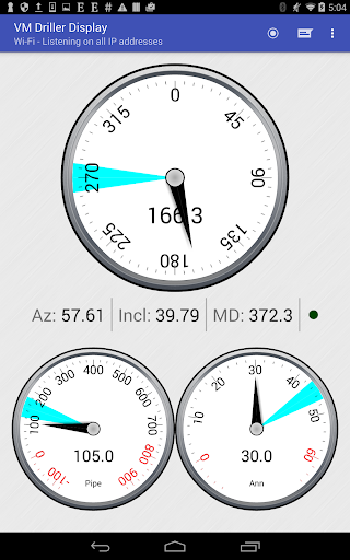 Android application RivCross driller display screenshort