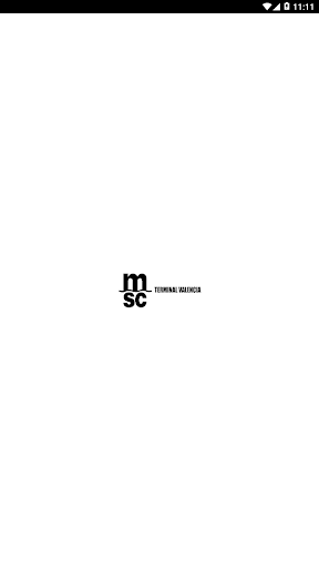Android application MSC Terminal Valencia screenshort
