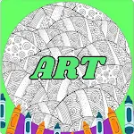 Cover Image of डाउनलोड Art Mandala Coloring Book App  APK