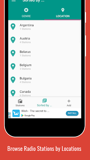 Android application Trance Music Radio screenshort