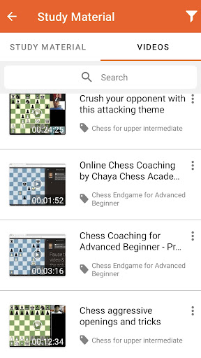Chaya Chess Academy Screen 2