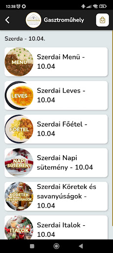 Gasztro Műhely Screen 2