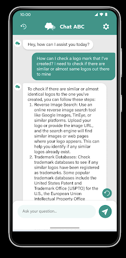 Android application Askrobo screenshort