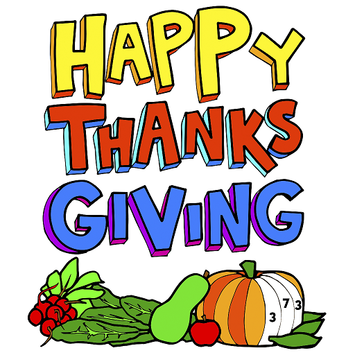 Thanks Giving Cards Coloring  Icon