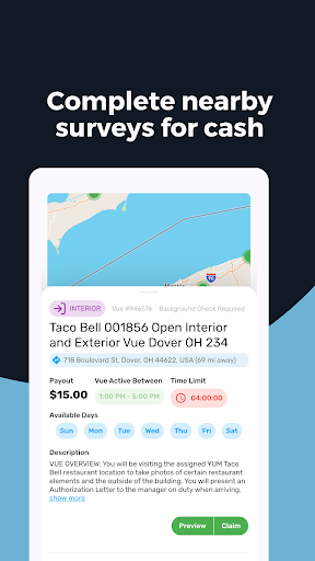 iVueit: Earn Cash For Surveys Screen 2