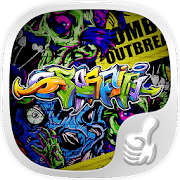 Rock Graffiti Theme  Icon