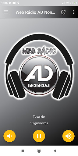 Android application Web Rádio AD Nonoai screenshort