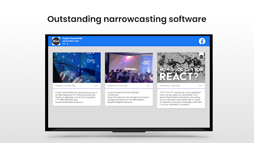 Android application Castit: Digital Signage Player screenshort