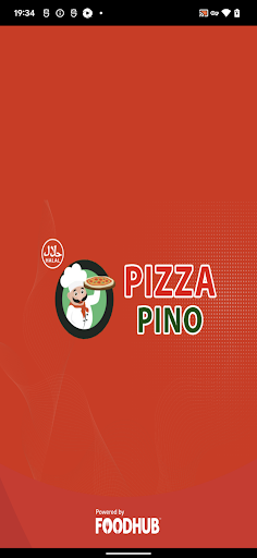 Android application Pino Pizza screenshort