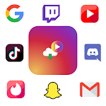 Cover Image of Download All Social Media in One App 1.1.24 APK