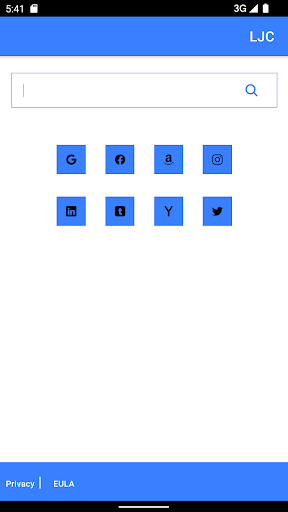 LJC Search Engine Screen 2