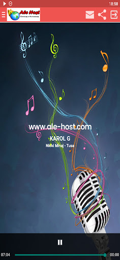 Ale-Host Nombre de su radio Screen 2