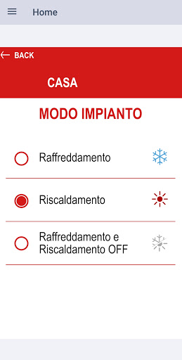 Olimpia Splendid SiOS Control Screen 3