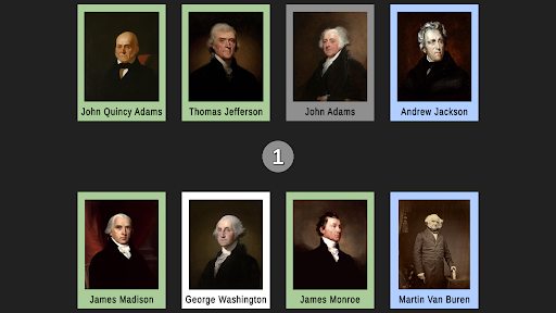 POTUS in Order Screen 2
