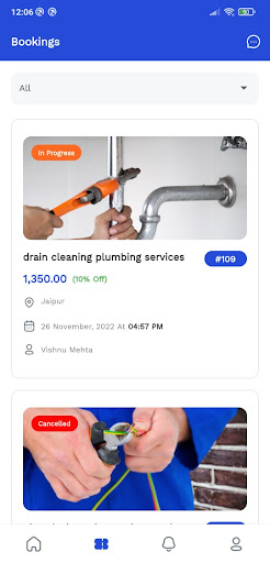 Android application HandyMan screenshort