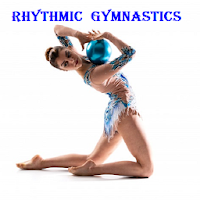 Learn rhythmic gymnastics. training