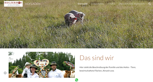 Holzers Hofladen Screen 3
