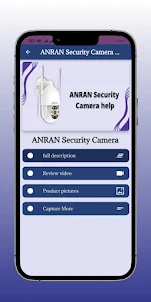 ANRAN Security Camera help