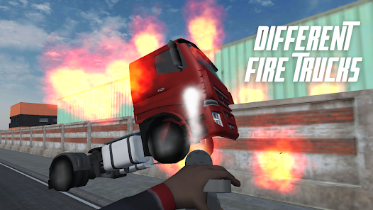 Fire Truck Driving Simulator apkpoly screenshots 12