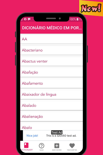 Dicionário Medico em Português Screen 2