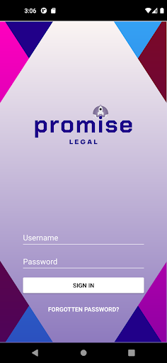 Android application Promise Legal Portal screenshort
