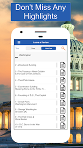 Screenshot 3 Washington DC Monuments Tour android