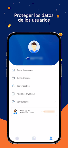 Captura de pantalla de Dinero Préstamos Pro