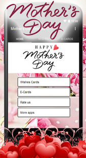 Happy Mother's Day Wishes Card Screenshot