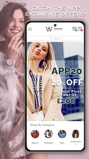 Android application Wholesale Shopping screenshort