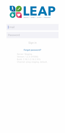 Android application LEAP Pregnancy by Ejenta screenshort