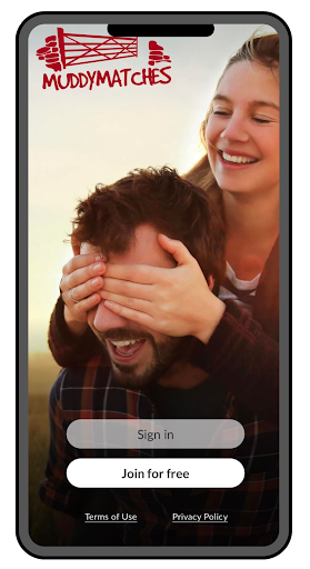 Android application Muddy Matches Country Dating screenshort