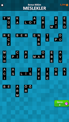 Letter Lattice Çengel Bulmaca