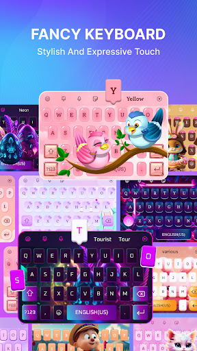 Fonts Keyboard: Emoji & Themes Screen 2