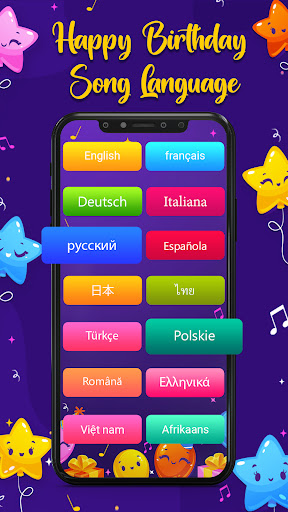 Android application Happy Birthday Song screenshort