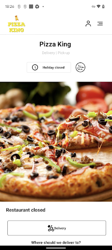Android application Pizza King Chelmsford screenshort