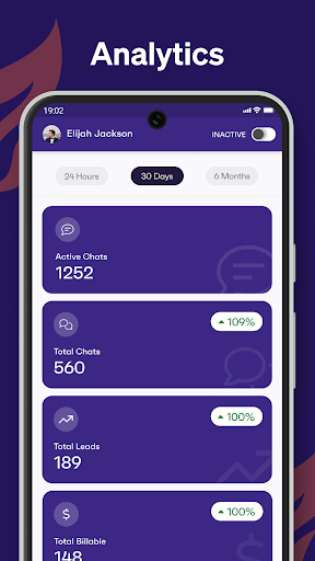 Android application Blazeo screenshort
