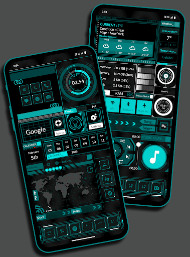 Screenshot of Neonedge Launcher