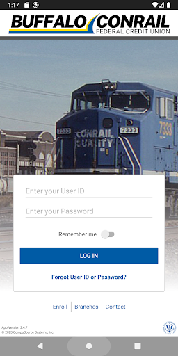 Android application Buffalo Conrail FCU screenshort