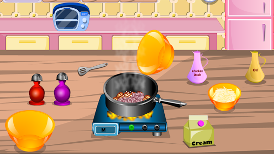 meninas jogos de cozinha food