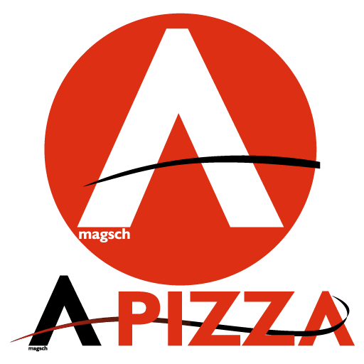 A-Pizza logo