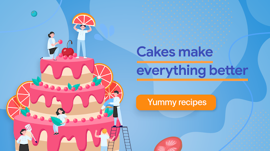 Cake Recipes MOD APK (Premium Unlocked) 1